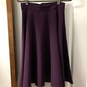 Eggplant purple circle skirt from ModCloth size L